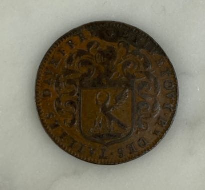 Token of 1659 Burgundy, towns and nobility...