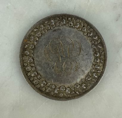 Médaille en argent Charles X Médaille de...