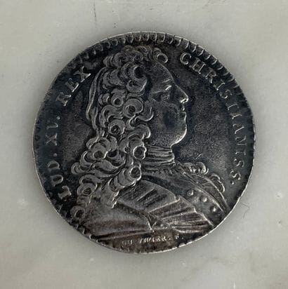 Chambre aux deniers 1729 silver token
Silver...
