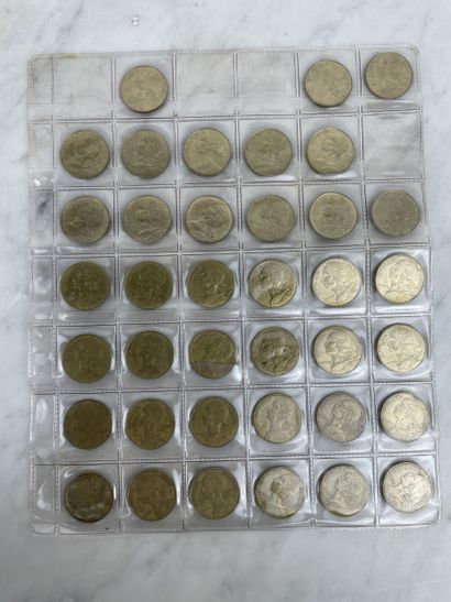 Lot d’environ 650 g de pièces de monnaie...