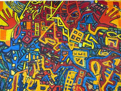 Walter Spruyt (1947) Clown (1996)
Acrylique...