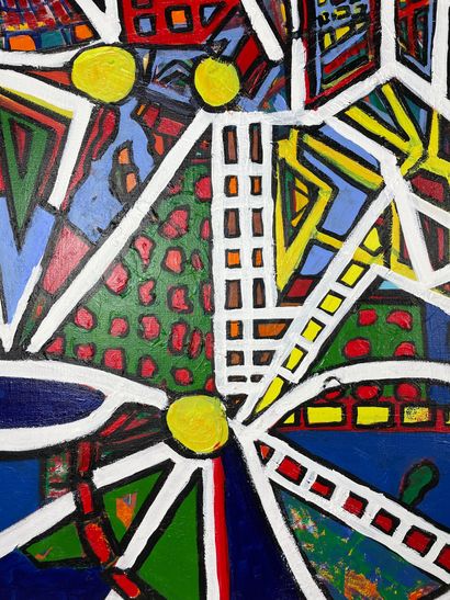 Walter Spruyt (1947) Roland Garros (2015)
Acrylique...