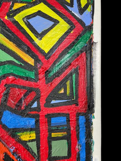 Walter Spruyt (1947) Vases cubistes (1999)
Acrylique...