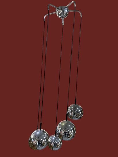 Suspension design Chrome, cinq boules
Suspension...