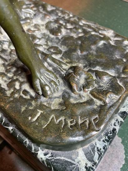 Pierre-Jules Mêne (XIX) Chien de chasse
Sculpture...