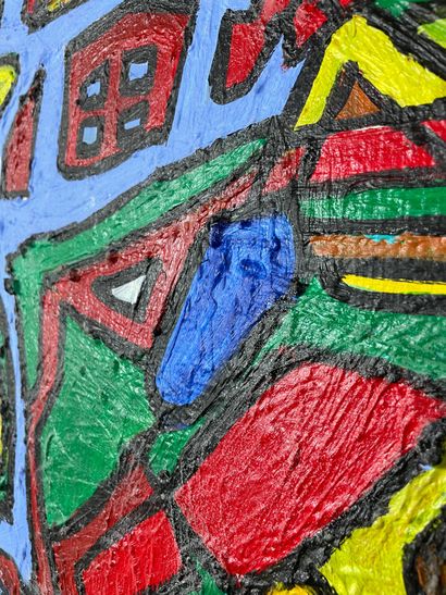 Walter Spruyt (1947) Vases cubistes (1999)
Acrylique...