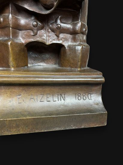 Eugène-Antoine Aizelin (1821 1902) Mignon
Très...