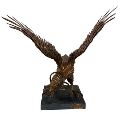 Roger Pintens (actif fin XX s.) Aigle au...