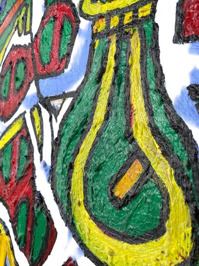 Walter Spruyt (1947) Vases cubistes (1999)
Acrylique...