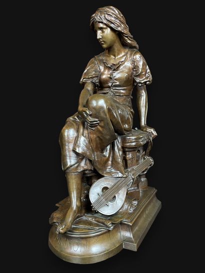 Eugène-Antoine Aizelin (1821 1902) Mignon
Très...