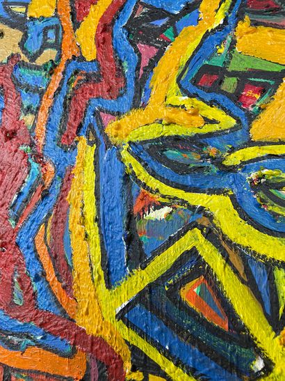 Walter Spruyt (1947) Clown (1996)
Acrylique...