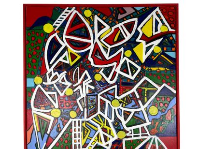 Walter Spruyt (1947) Roland Garros (2015)
Acrylique...