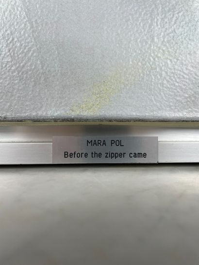 Pol Mara (1920 1998) Before the zipper came...