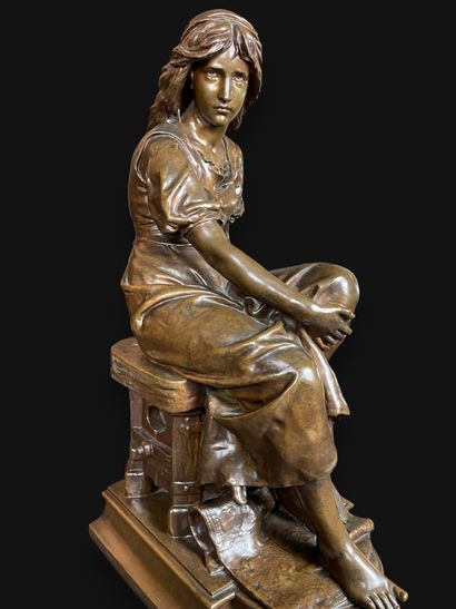 Eugène-Antoine Aizelin (1821 1902) Mignon
Très...