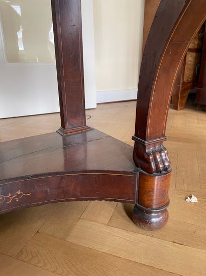 Console / table de milieu d’époque Restauration,...