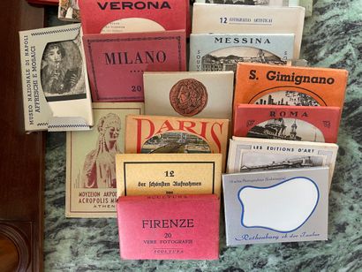 Lot de photographies et diapositives de voyage...