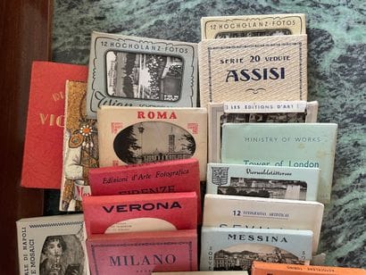 Lot de photographies et diapositives de voyage...