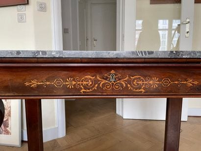 Console / table de milieu d’époque Restauration,...
