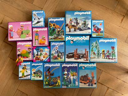 Playmobil - Ensemble de 16 boîtes de figurines...