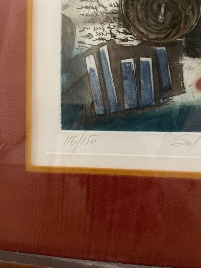Nissan Engel (né en 1931) - Sol Mineur

Lithographie,...