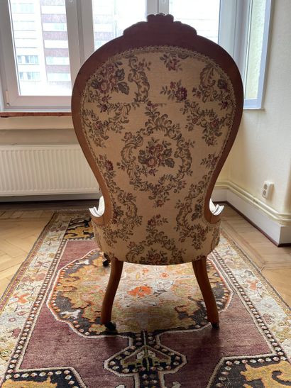 Chaise / fauteuil de style Louis-Philippe,...