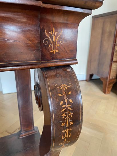 Console / table de milieu d’époque Restauration,...
