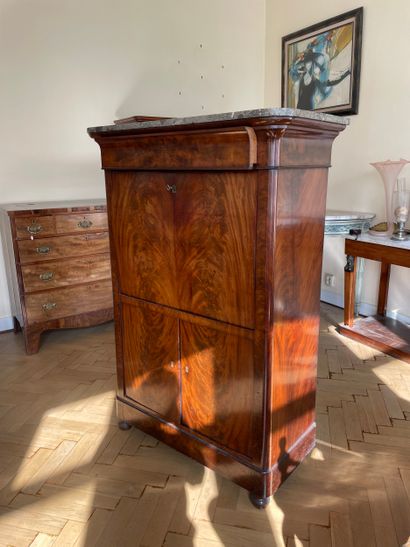 Secrétaire à abattant (XIX siècle) - Style...