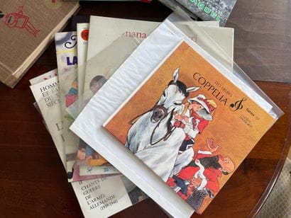 Lot de disques vinyles 33 et 45 tours - Enfants...