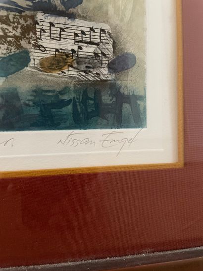 Nissan Engel (né en 1931) - Sol Mineur

Lithographie,...