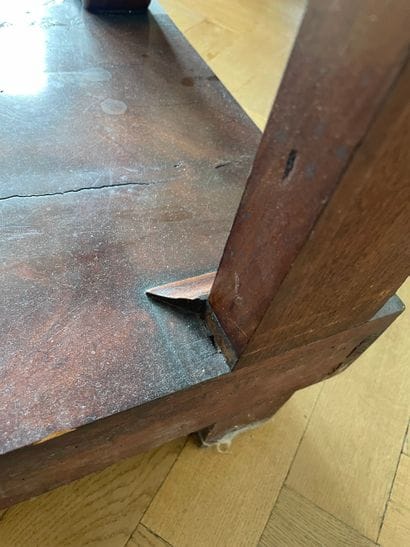 Console / table de milieu d’époque Restauration,...