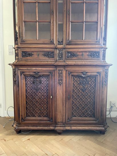 Buffet deux corps (XIX siècle) - Style Henri...