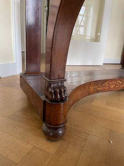 Console / table de milieu d’époque Restauration,...