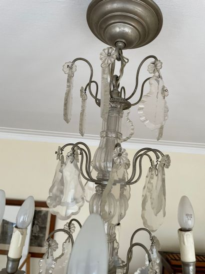 Lustre de style Louis XV, milieu du XX siècle...