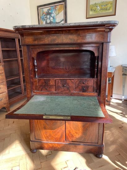 Secrétaire à abattant (XIX siècle) - Style...