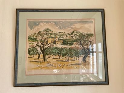 Yves Brayer (1907-1990) - Paysage provençal...