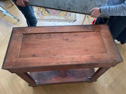 Console / table de milieu d’époque Restauration,...