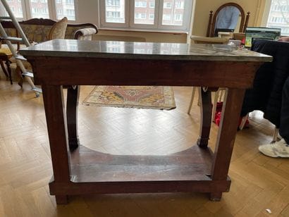 Console / table de milieu d’époque Restauration,...