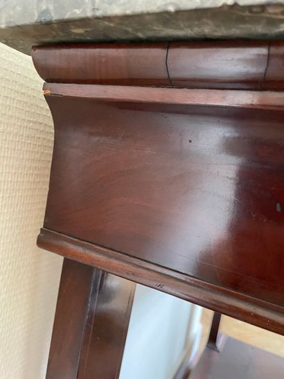 Console / table de milieu d’époque Restauration,...