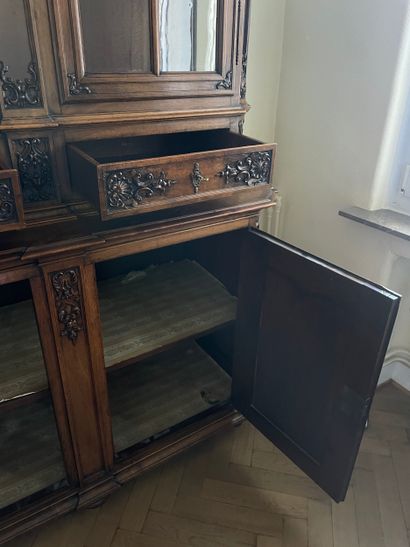 Buffet deux corps (XIX siècle) - Style Henri...