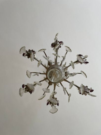 Lustre de style Louis XV, milieu du XX siècle...