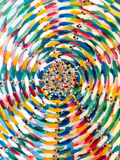 Mauro Benetti (born 1958) - Untitled - Abstract...