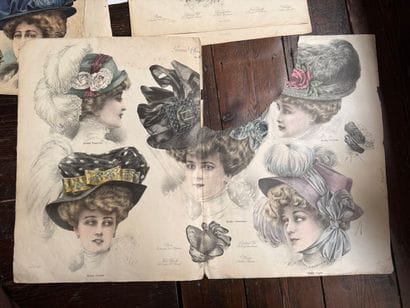 Grand Album de Chapeaux « Chic Parisien »...
