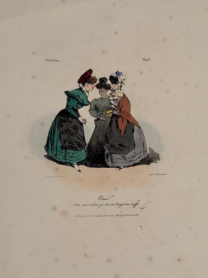 Henri Monnier (XIXe siècle) Grisettes

Suite...