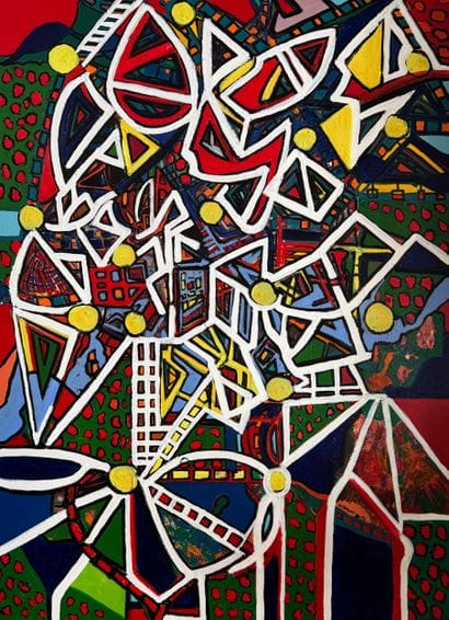 Walter Spruyt (1947) Roland Garros (2015)
Acrylic...