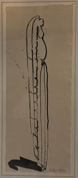 Nicolas Alquin (Born 1958) Composition (1992)
Ink...