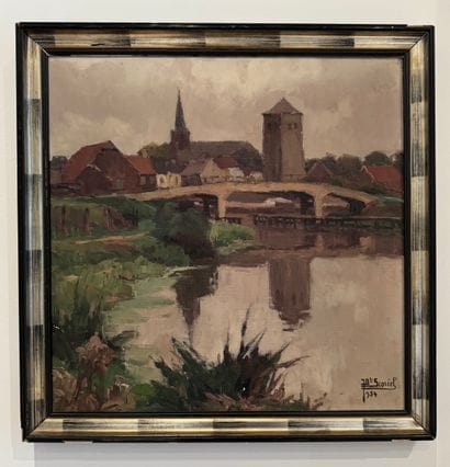 Jean-Baptiste Scoriel (1883 - 1956) La Sambre...