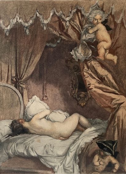 Auguste Leroux (1871 1954), d’après Songe...