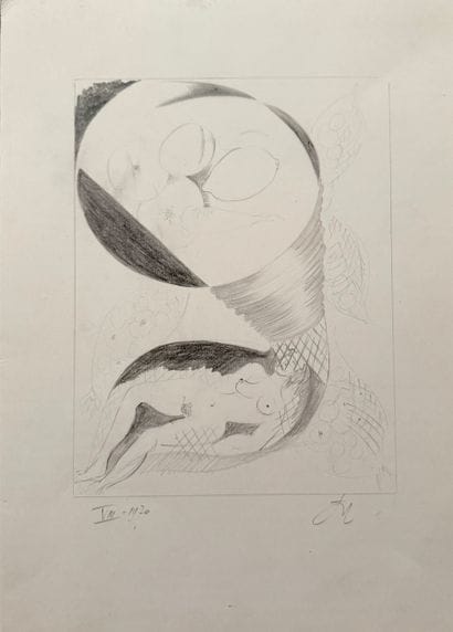Joris Minne (1897 - 1988) There is a girl...