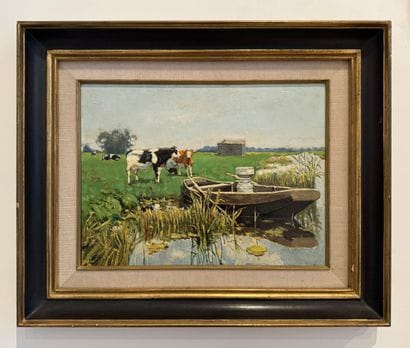 Lucas Kuys (1942 2023) La traite des vaches...