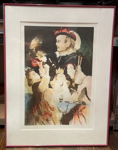 Enrico Visani Hommage au peintre Jacob Jordaens...